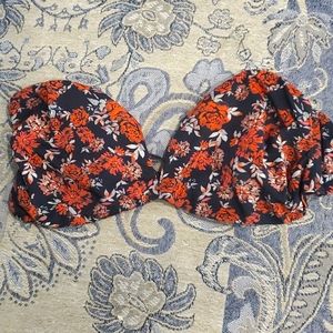 Silky free people bra